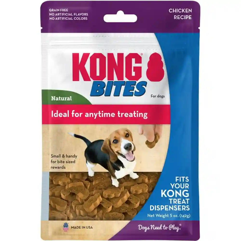 Kong Bite Treats Chicken 5 oz