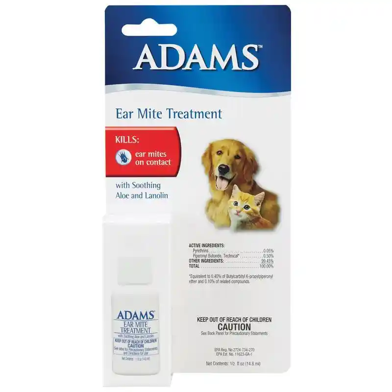 ADAMS EAR MITE LOTION 5-oz