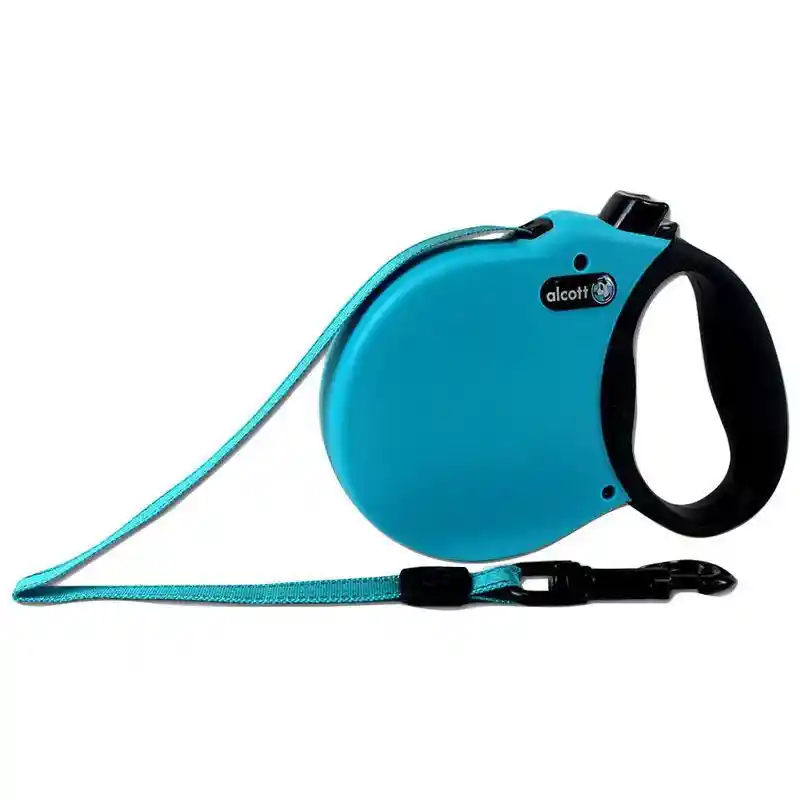 Retract Leash- Medium -blue