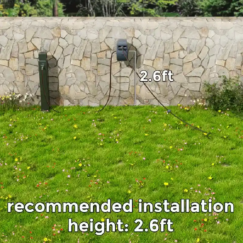 Retractable Garden Hose Reel-1/2in-100ft