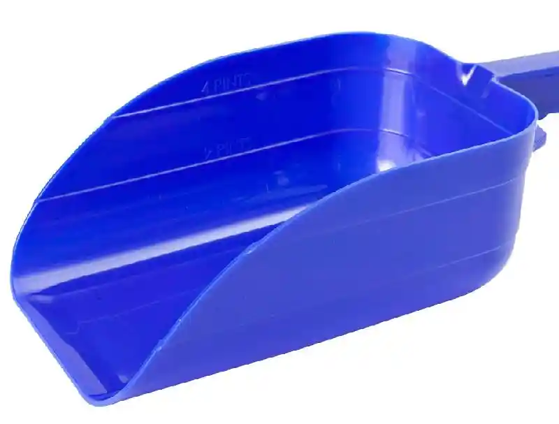 Scoop Utility Plastic 90 Berry Blue 5pt 12/cs Miller by Multipet