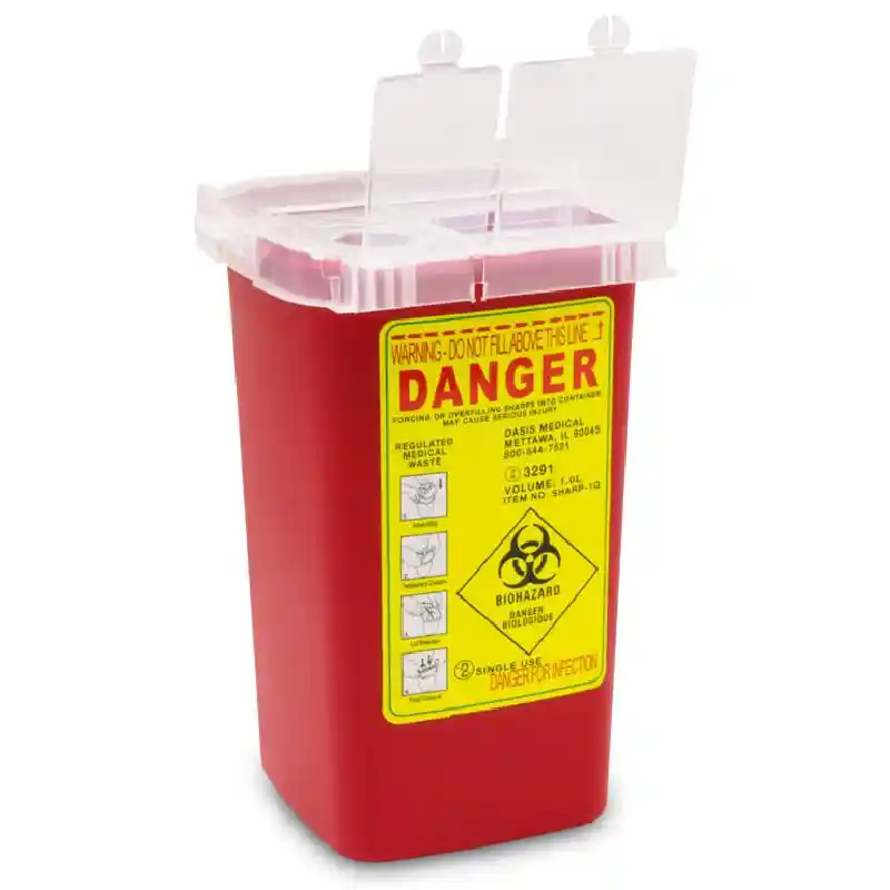 Sharps Container, 1 Quart