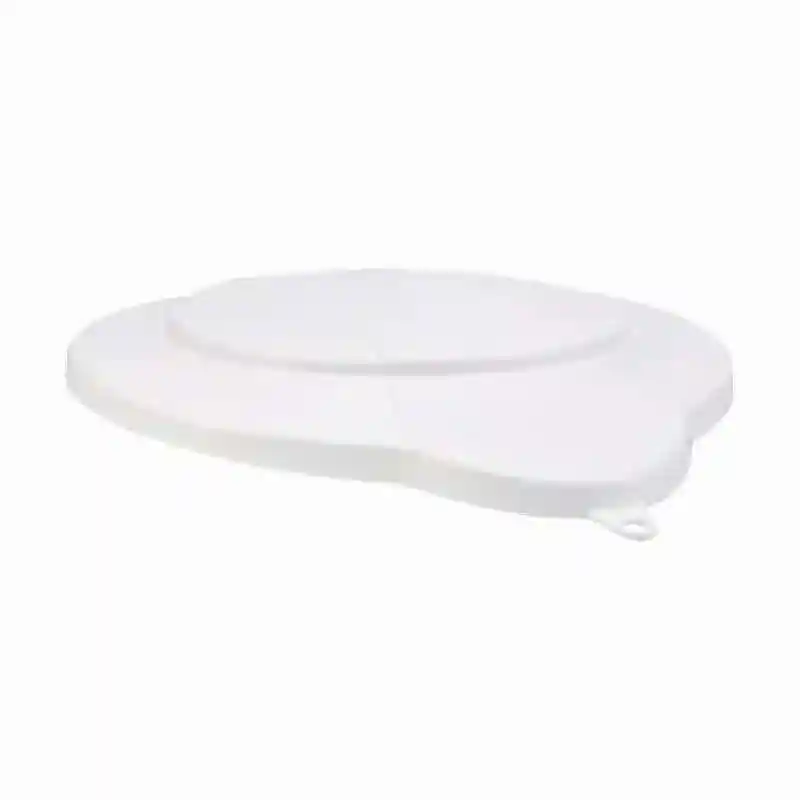 Pail Lid With Clip for Securing Lid / White