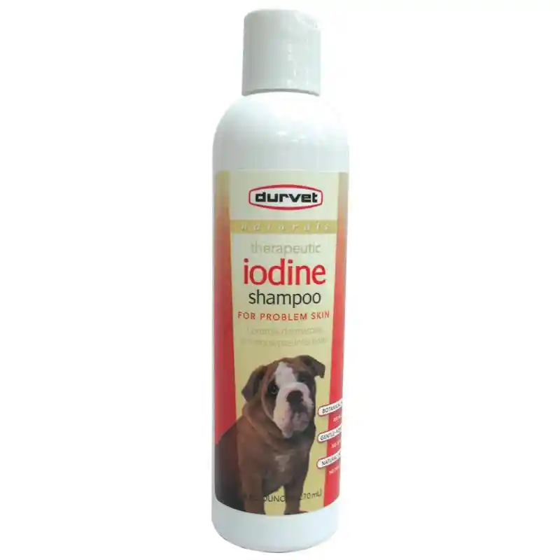 NATURALS IODINE SHAMPOO 8-oz