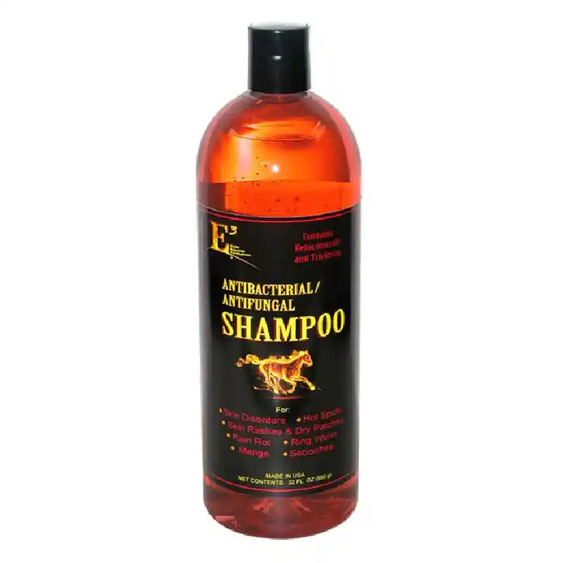 E3 Equine Antibacterial/Antifungal Shampoo 32oz