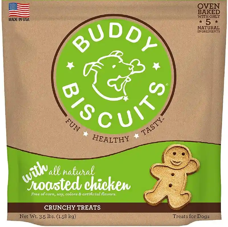 Buddy Biscuits Original Oven-Baked Treats, 3.5 lb