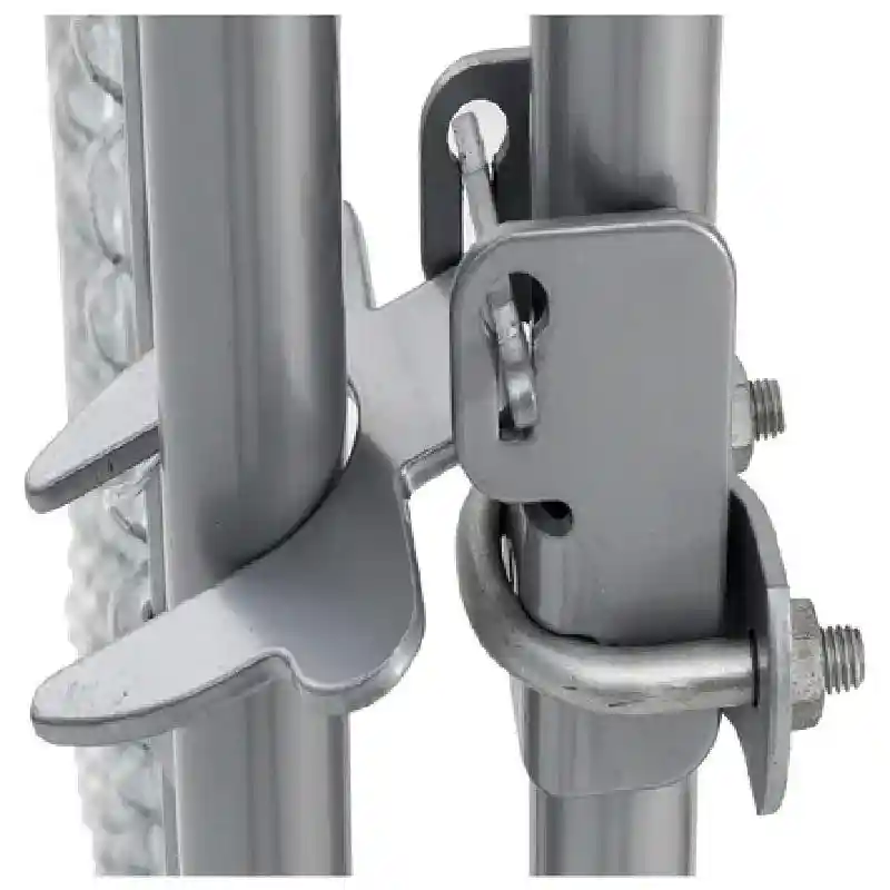 Chainlink Kennel Galvanized 6x10x10