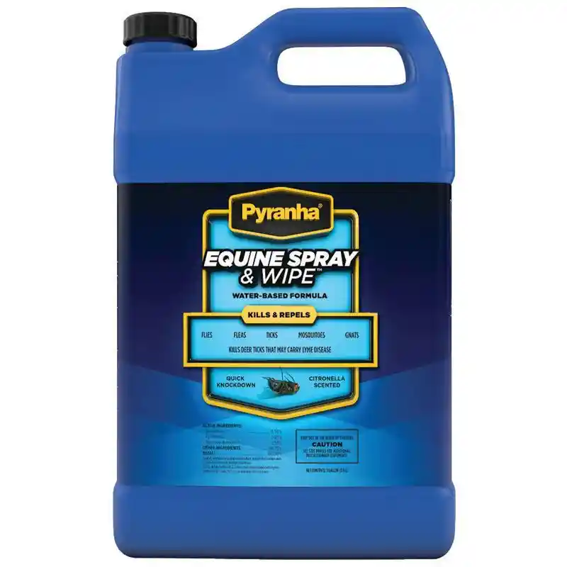 Pyranha Equine Spray & Wipe, Gallon