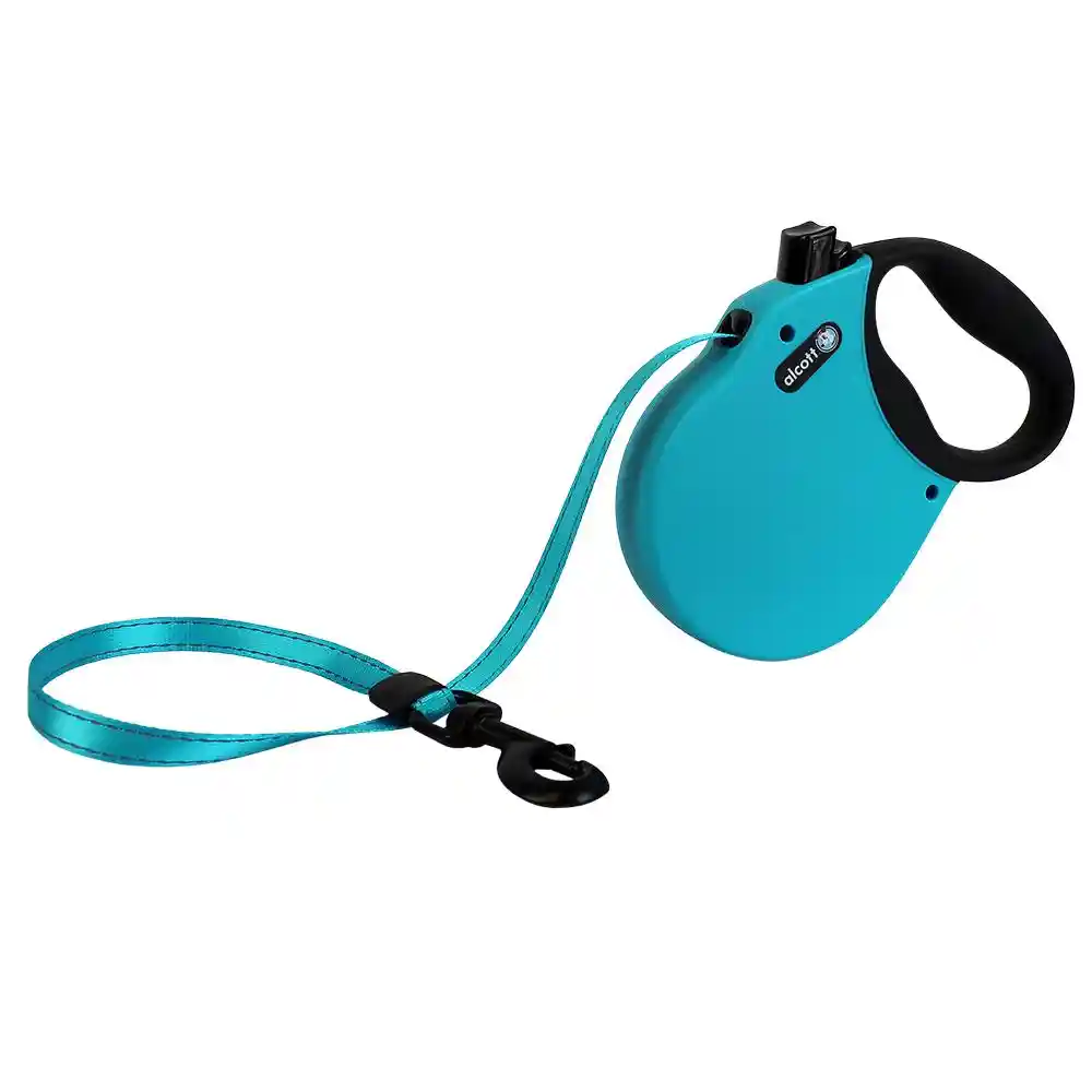 Retract Leash- Large -blue