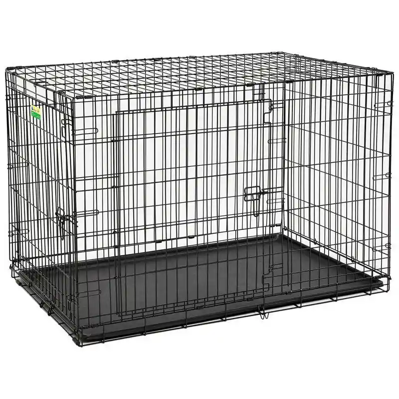 Midwest Contour 2-Door Folding Dog Crate, 48"