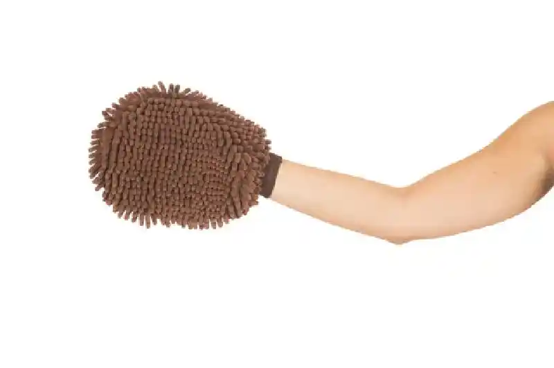 Dirty Dog Groomng Mitten Gray