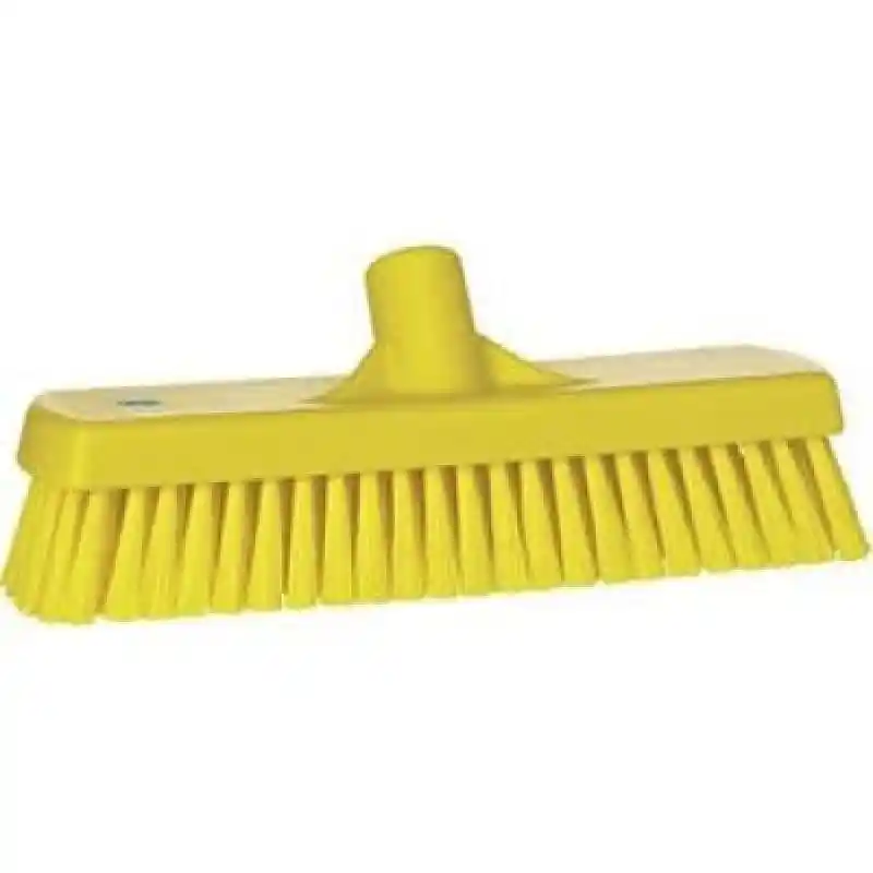 Brush, Deck, Stiff Bristle / Yellow