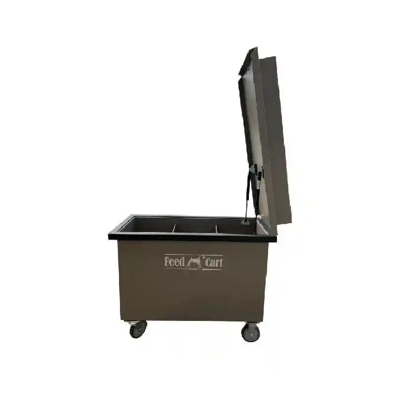 Dog Feed Cart-Compacted 3 BIN