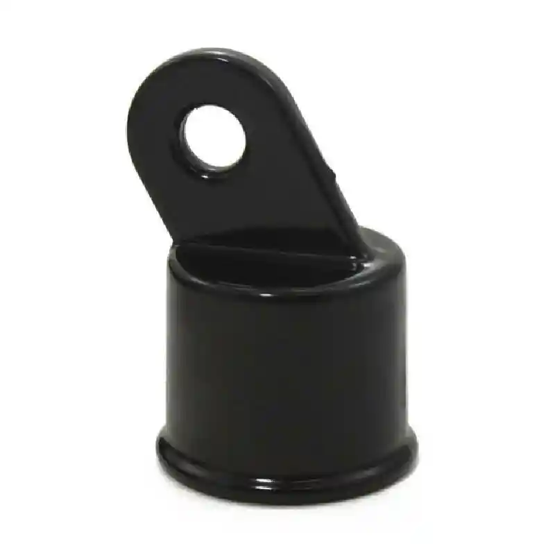 Rail End Black 1 3/8"
