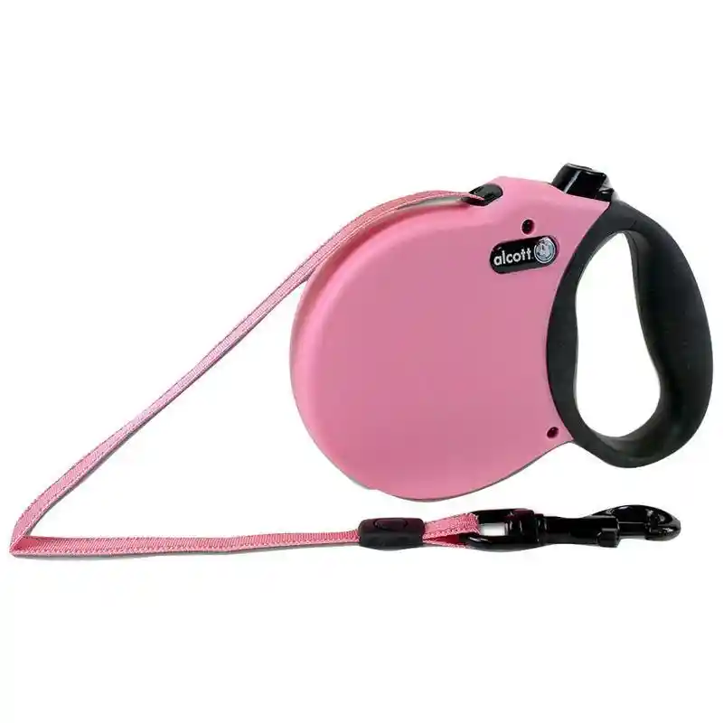 Retract Leash- Small-pink