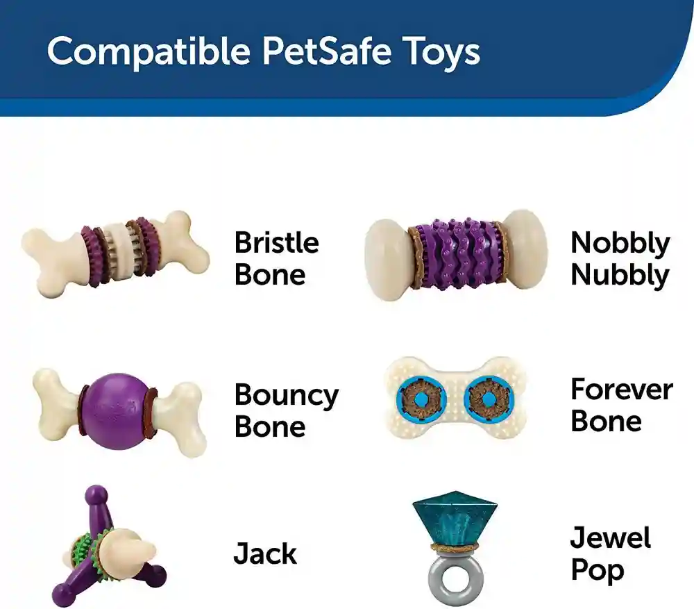 Busy Buddy Rawhide Treat Ring Refills, Original Rawhide, Large
