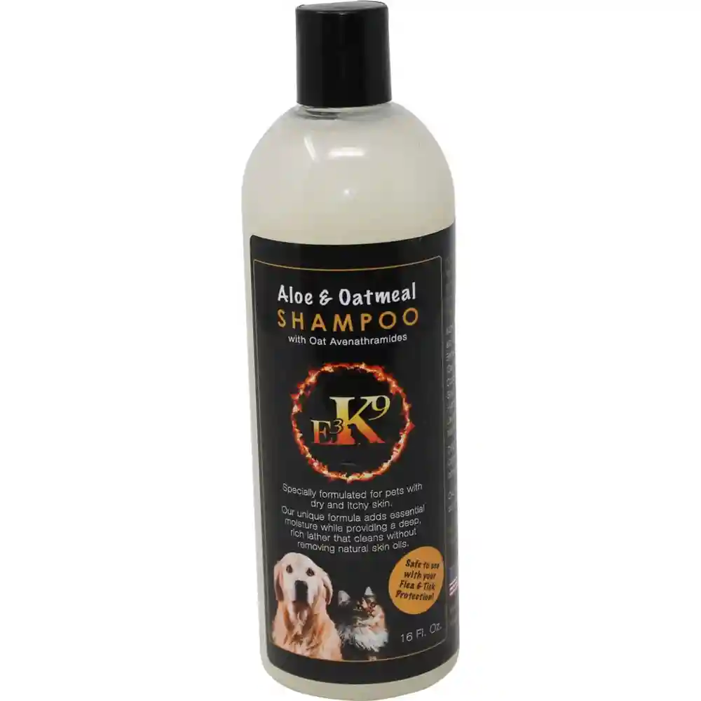 E3 K9 Aloe & Oatmeal Shampoo | 16 oz