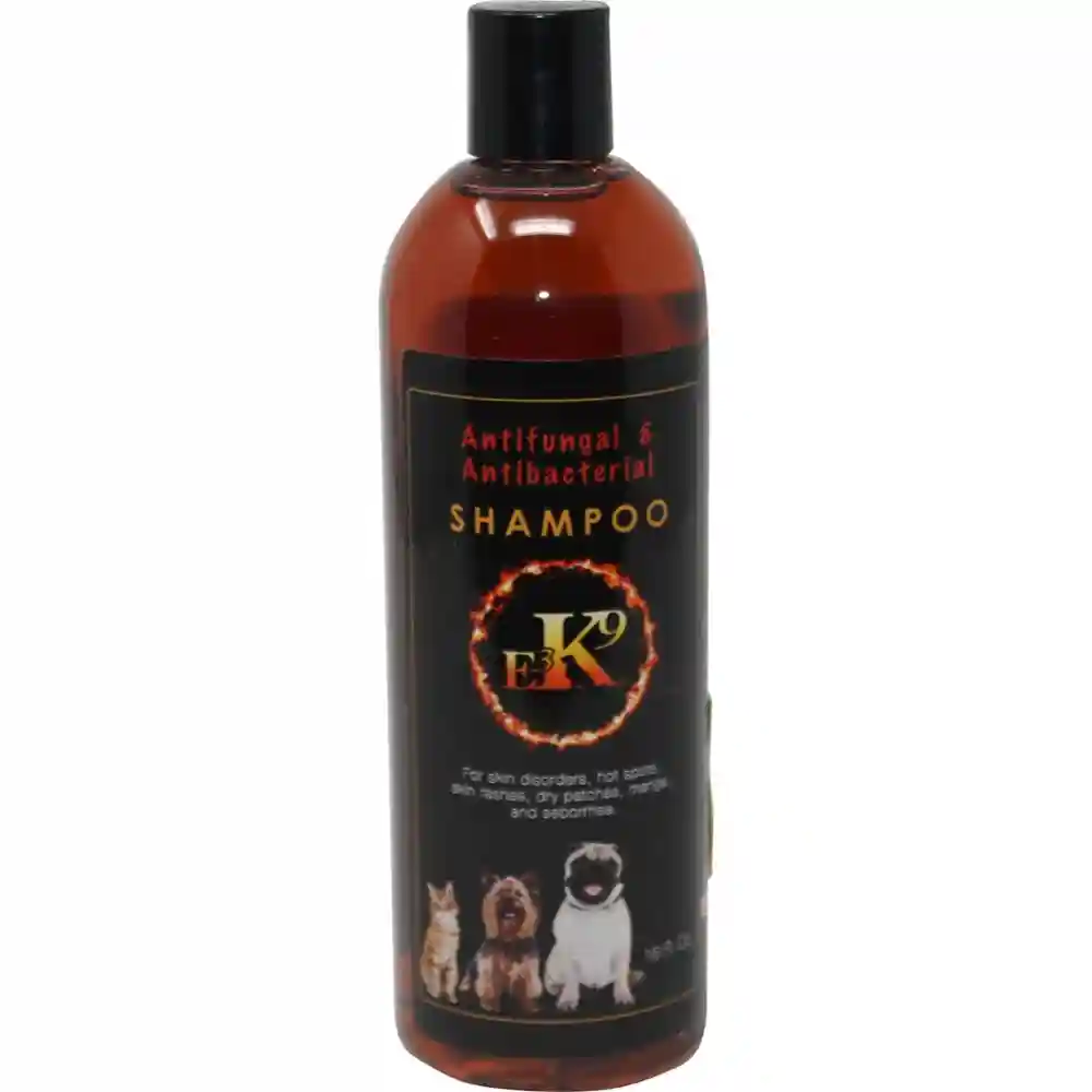 E3 K9 Antibacterial & Antifungal Shampoo | 16 oz