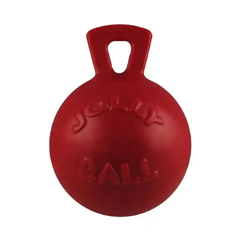 Jolly Ball Tug-n-Toss Red 10"