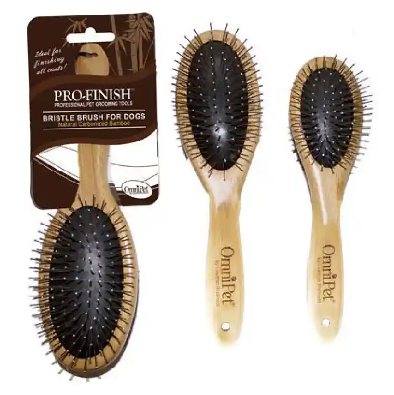 Pro-Finish Bamboo Handle Brush -Pin Med. 8"