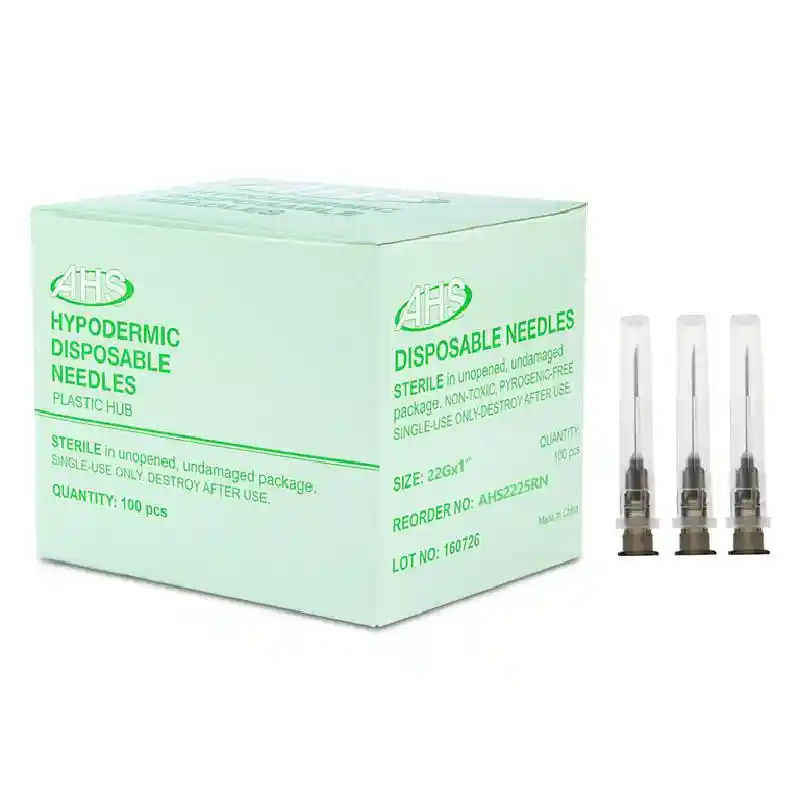 Needle-Polyhub 22ga 1"