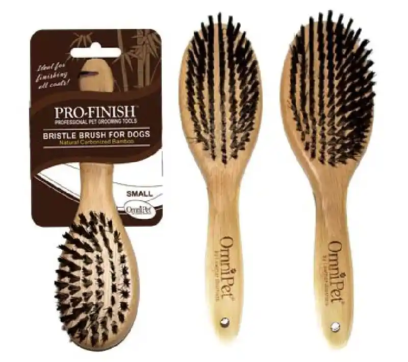 Carbonized Bamboo Bristle Brush Large