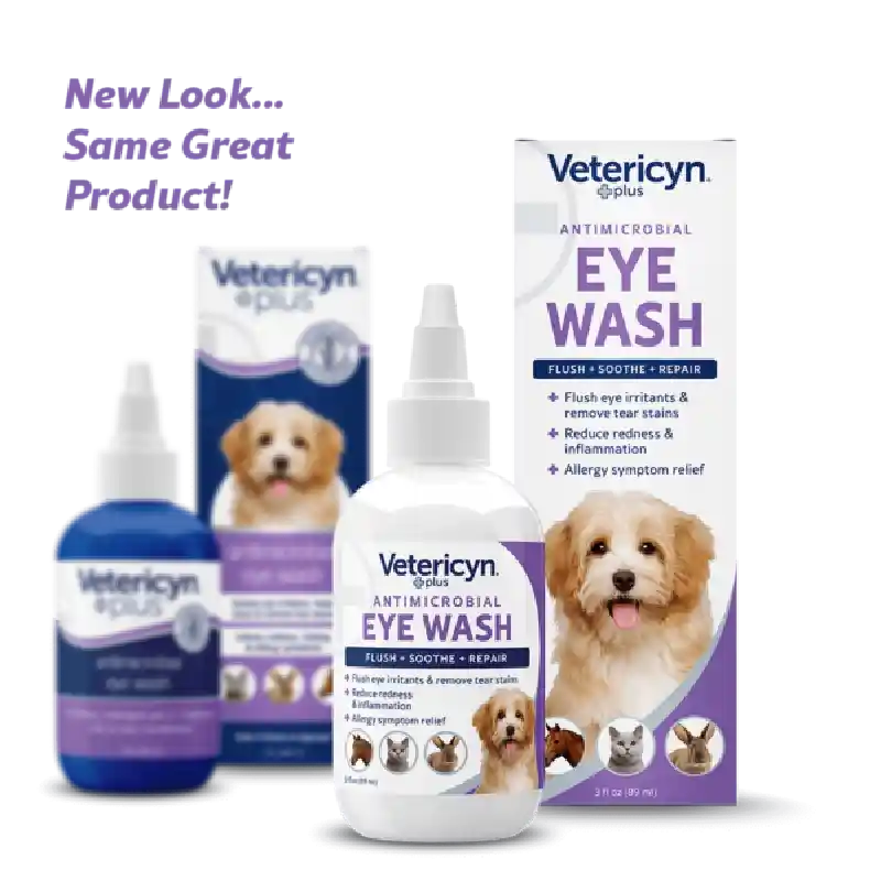 All Animal Antimicrobial Eye Wash, 3 oz