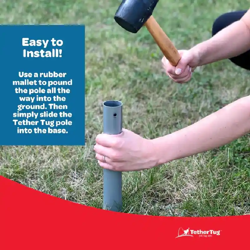 BIG Tether Tug for Dogs 70 lbs or More