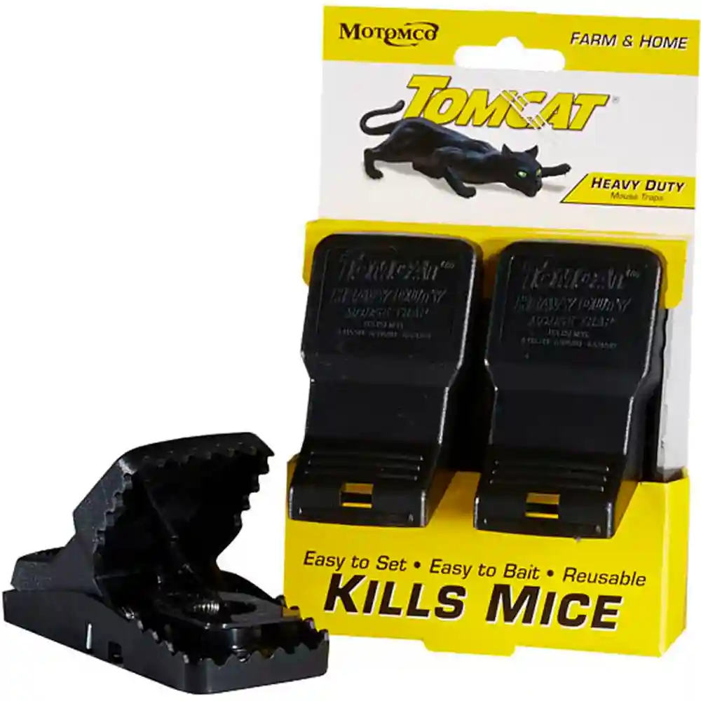 Tomcat, Heavy Duty Reusable Mouse Trap, 2 Pack