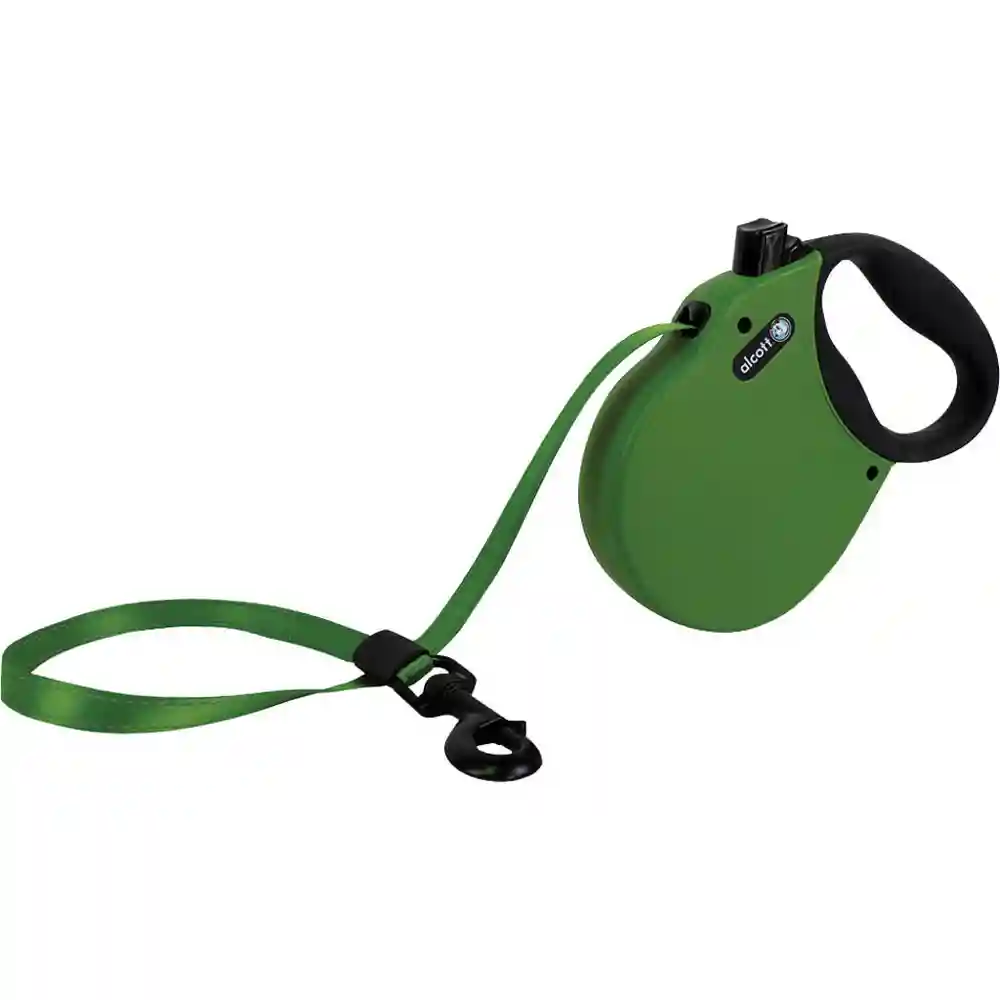 Retract Leash- Lrg 16ft -green