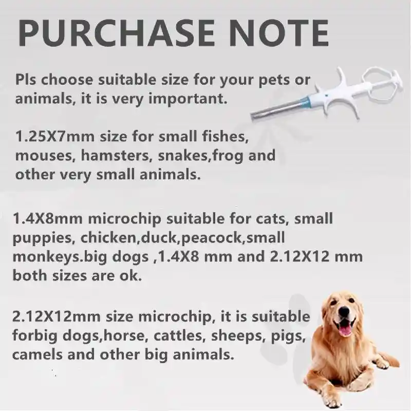Mini Microchip For Dogs