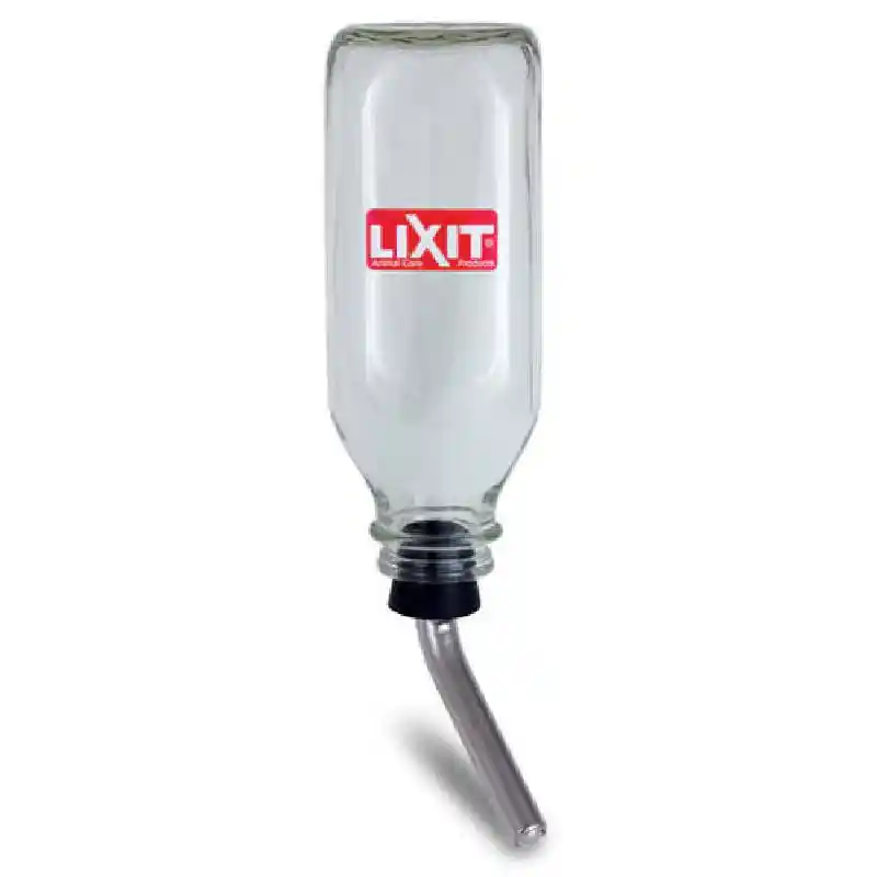 Glass Bottle w/ Lixit Medium 32oz