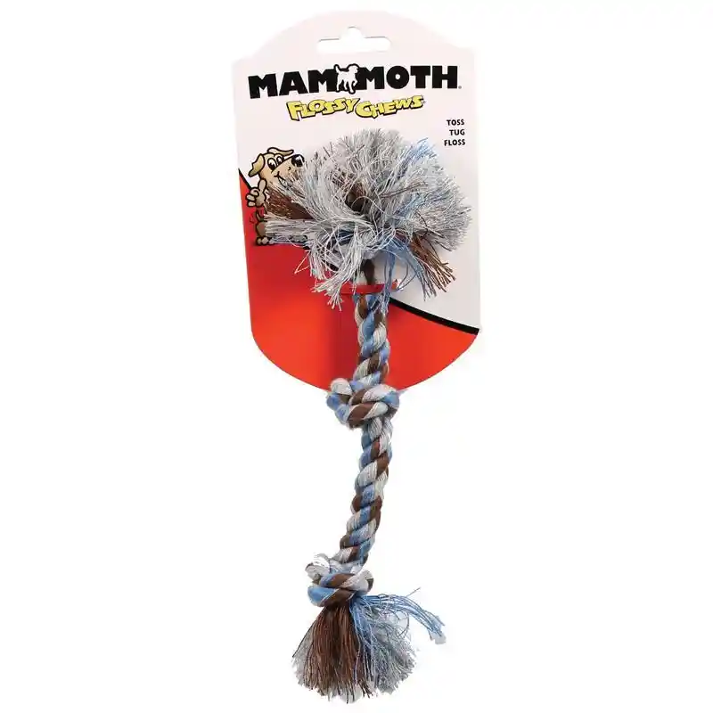 Mammoth Flossy Chew Ropes 3 Knot X-Small