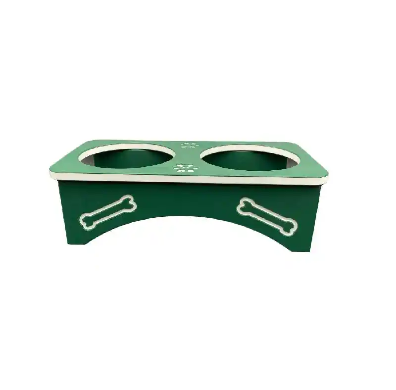Dog Dish Plastic Bowl Holder Small 1QT