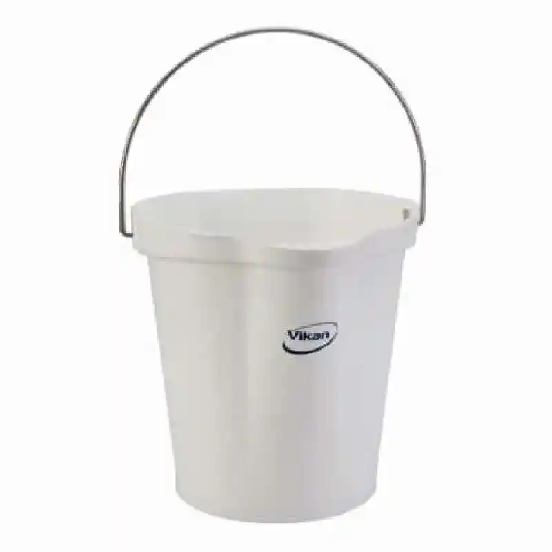 Pail With Drip Free Spout / 3 Gallon / White