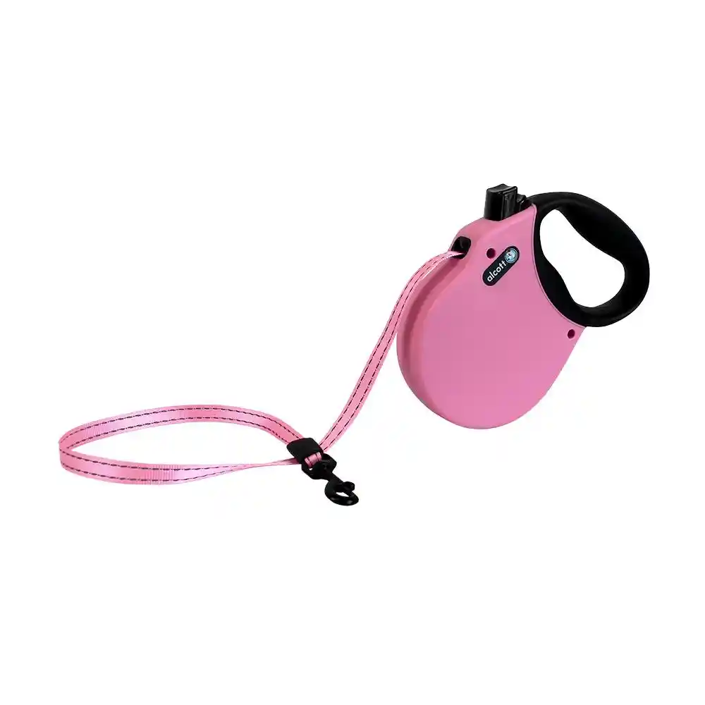 Retract Leash- Small-pink