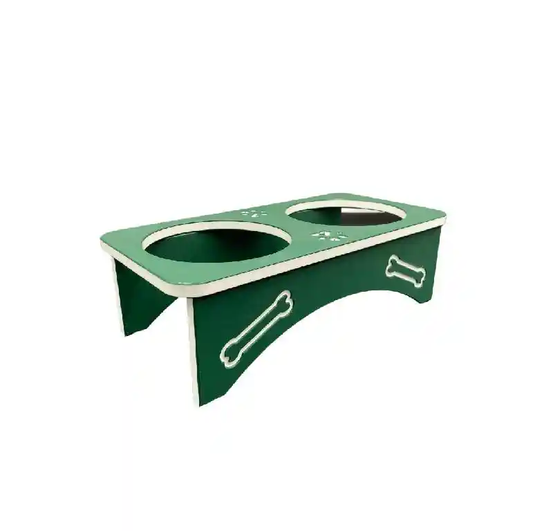 Dog Dish Plastic Bowl Holder Small 1QT