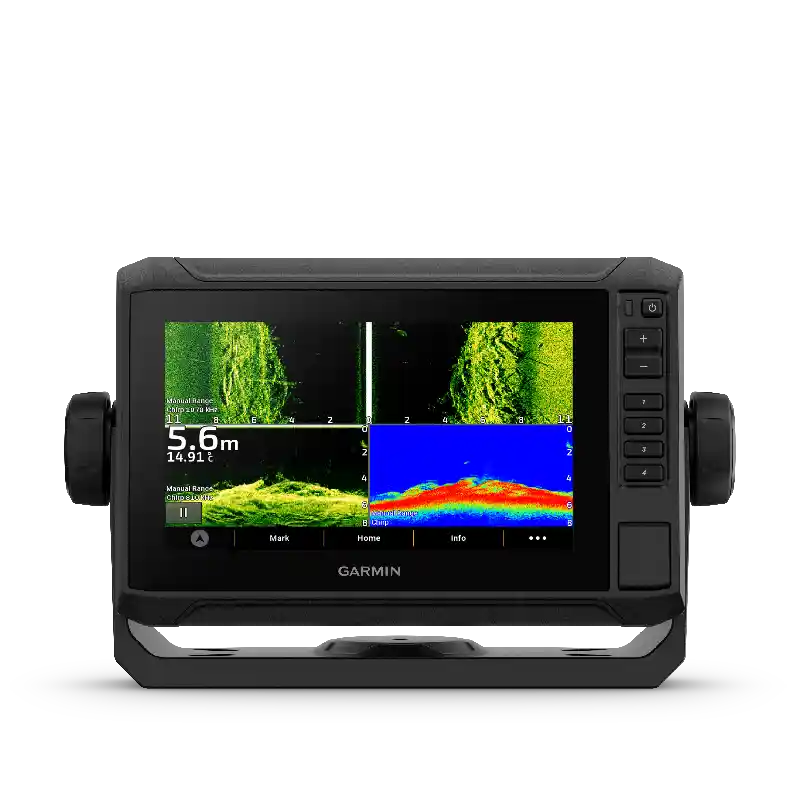 ECHOMAP UHD2 73sv, US Lakes+Rivers GN+ w/GT54 xdcr