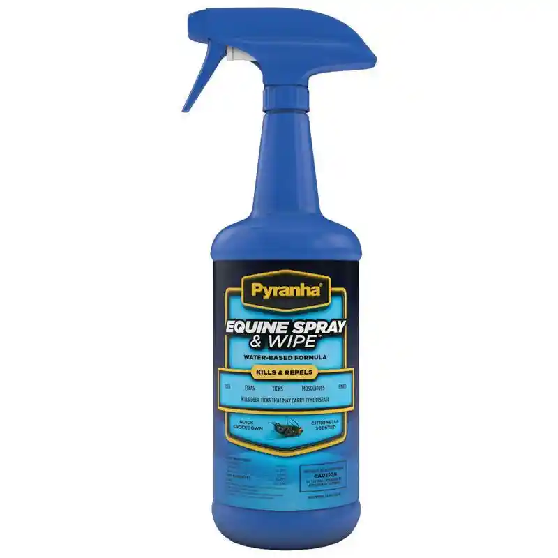Pyranha Equine Spray & Wipe, Quart