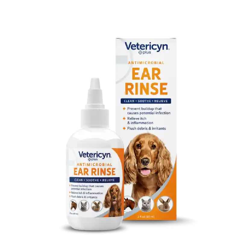 All Animal Antimicrobial Ear Rinse, 3 oz