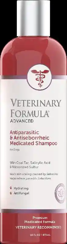 Antiparasitic & Antiseborrheic Med. Shampoo 16oz