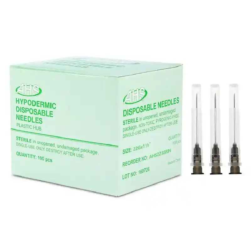 Needle-Polyhub 22ga 1.5"