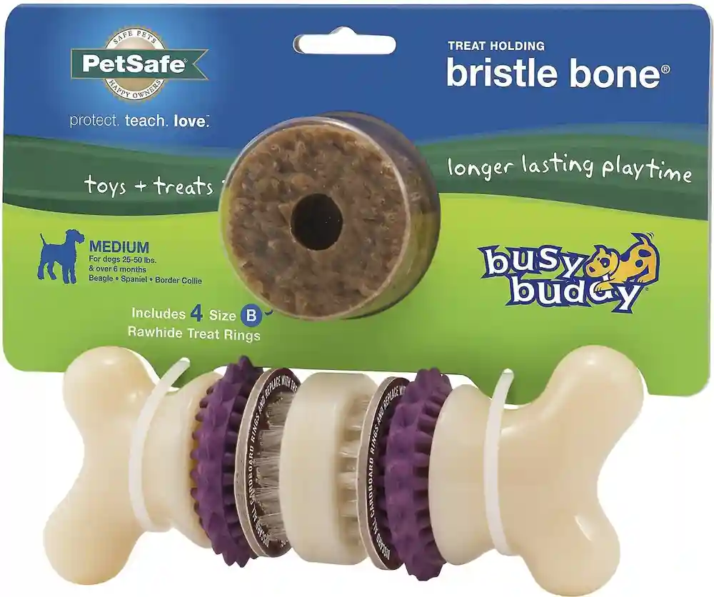 Busy Buddy Bristle Bone | Medium