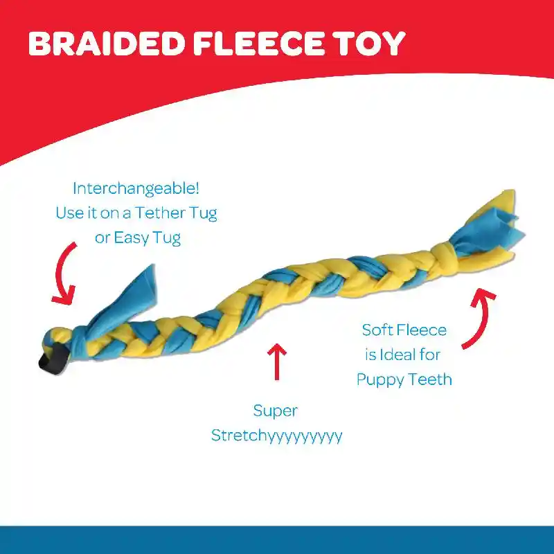 Tether Tug Fleece Toy
