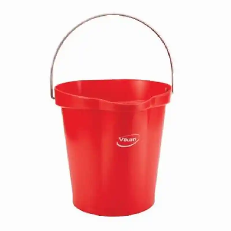 Pail With Drip Free Spout / 3 Gallon / Red
