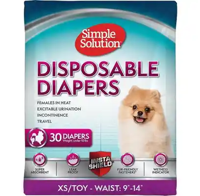 Disposable Diap X-sm/toy 12pk