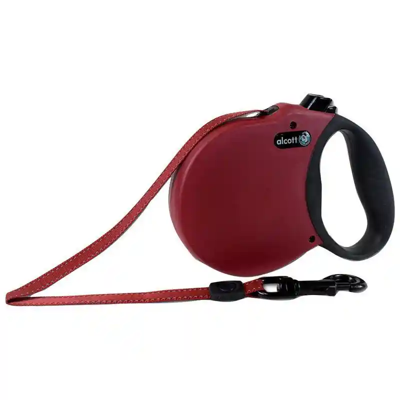 Retract Leash- Small-red