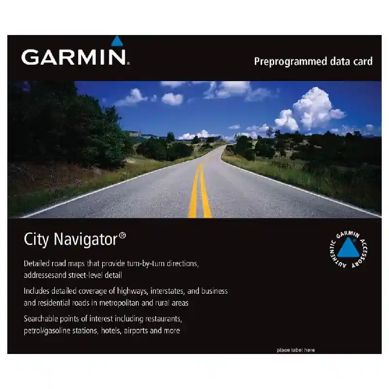 microSD, City Navigator North America NT