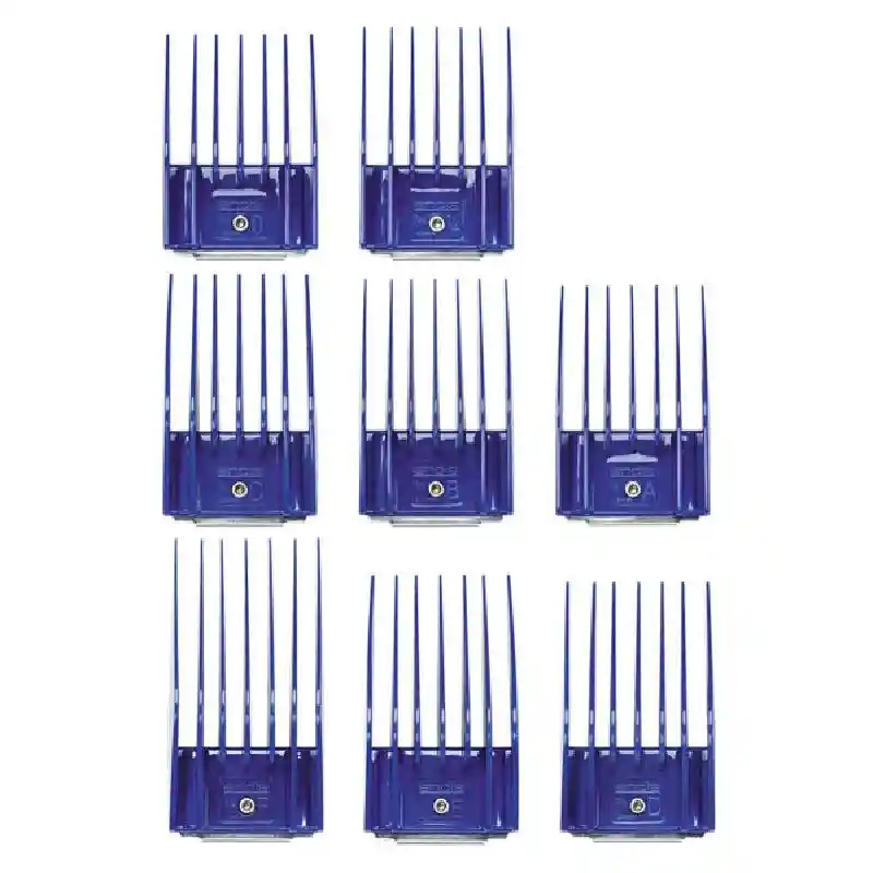ANDIS 8-PIECE LARGE COMB SET