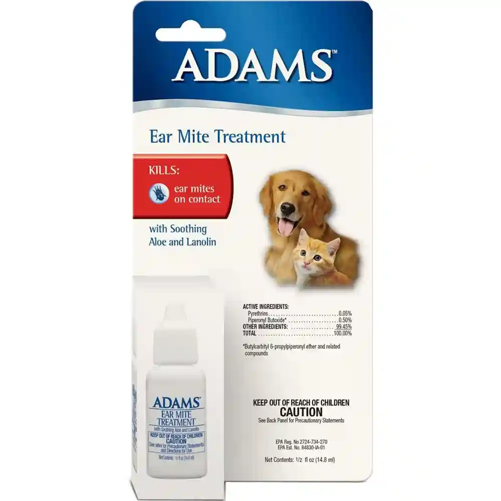 ADAMS EAR MITE LOTION 5-oz